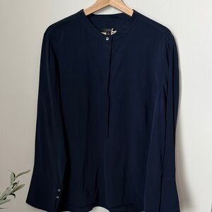 J.Crew XL Silk Tunic Blouse